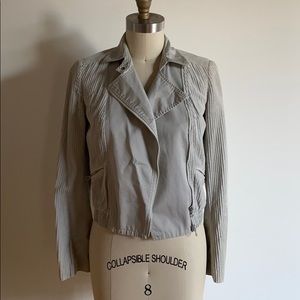 Armani exchange motorcycle style jumper, size XS